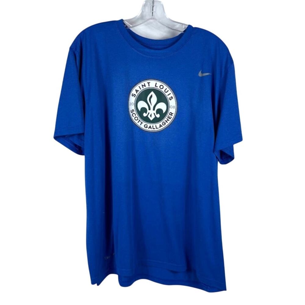 Saint Louis Scott Gallagher XXL 2XL Nike Tee Dri-Fit Soccer Football